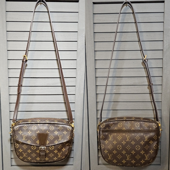 Authentic LOUIS VUITTON Jeune Fille GM Monogram Crossbody Shoulder Bag - Picture 3 of 11